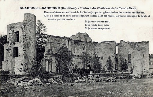 Ruines du château de la Durbelière